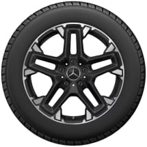 G63 AMG 20 inch rim set G-Class W465 black matte | A4634013700 7X71-W465