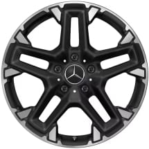 G63 AMG 20 inch rim set G-Class W465 black matte | A4634013700 7X71-W465