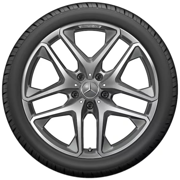 G63 AMG 21 inch wheels set G-Class W465 grey | A4634011900 7X21-W465 G63 AMG 21 inch wheels set G-Class W465 grey | A4634011900 7X21-W465