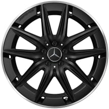 GLB 35 AMG 20 inch wheels X247 black matte genuine Mercedes-AMG | A2474014600 7X71-X247
