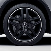 20 inch AMG rims GLB 35 X247 black 5-twin-spoke-wheel genuine | A24740120007X71-GLB