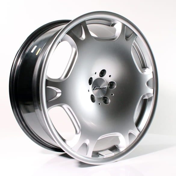 Lorinser 21 inch LM2R hyper silver Mercedes-Benz S-Class 222 | 222-LM2R-silver