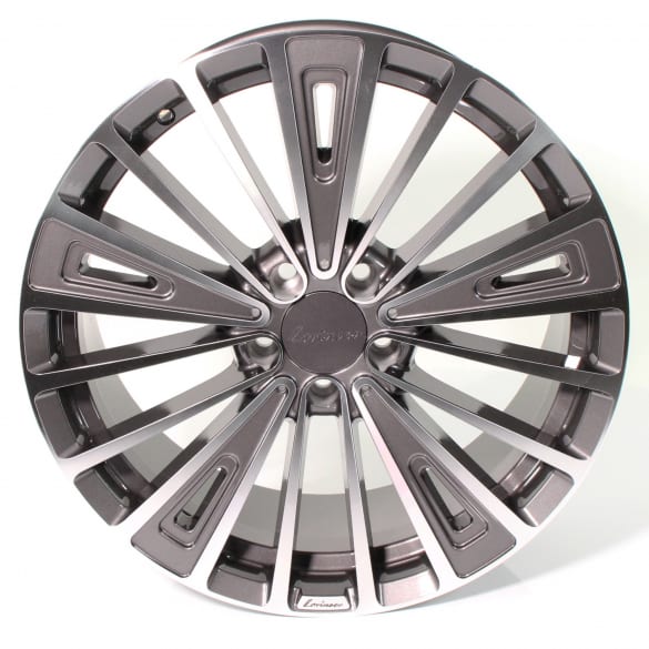 Lorinser RS12 19 inch rim set C-Class 205 anthracite / polished Mercedes-Benz