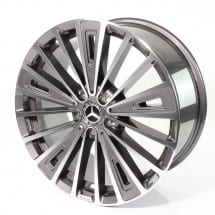 Lorinser RS12 19 inch rim set anthracite C-Class 205 | 205-RS12-19