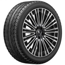 20 inch EQE V295 rims set black high sheen | A2954011900-7X23