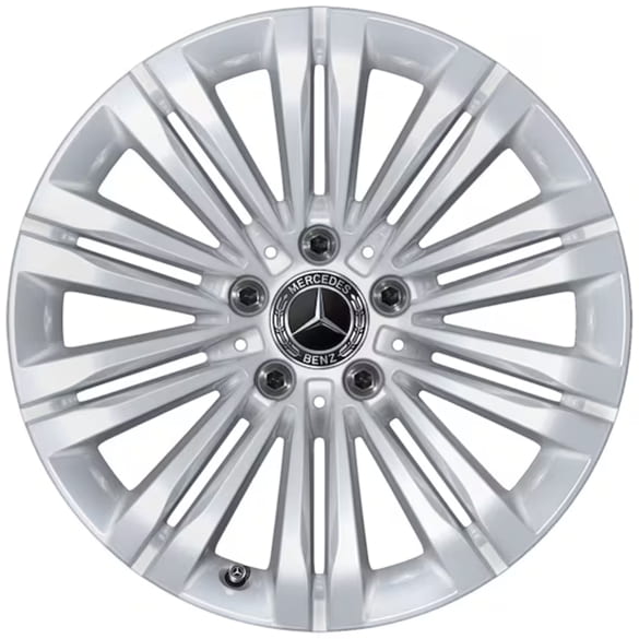 Wheels C-Class S206 17 inch silver 10-twin-spokes Genuine Mercedes-Benz
