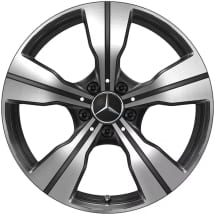 Wheels C-Class S206 All-Terrain 18 inch black Genuine Mercedes-Benz | A2064014000 7X23-S206