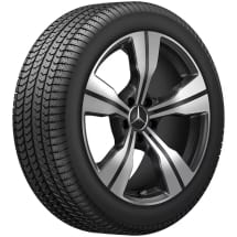 Wheels C-Class S206 All-Terrain 18 inch black Genuine Mercedes-Benz | A2064014000 7X23-S206
