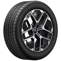 Wheels E-Class W214 18 inch Genuine Mercedes-Benz 5-Y-spoke black | A2144012900 7X23-W214