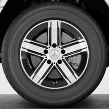 Wheels G-Class W465 18 inch black 5-spokes Genuine Mercedes-Benz | A4654012800 7X23-W465