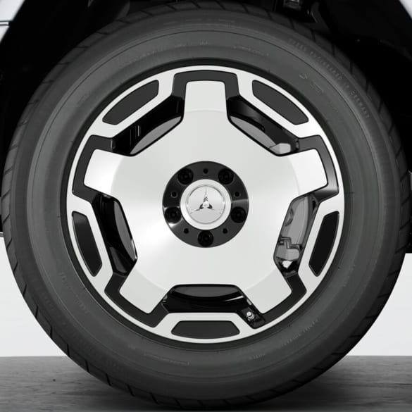 Wheels G-Class W465 19 inch black 5-spokes Genuine Mercedes-Benz