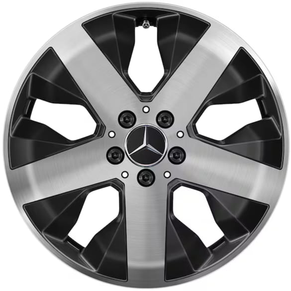 Wheels GLA H247 18 inch black 5-spokes Genuine Mercedes-Benz