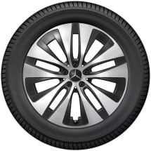 Wheels GLE SUV V167 20 inch Genuine Mercedes-Benz 5-twin-spoke black | A1674013301/3401 7X23-V167