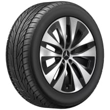 Wheels GLE SUV V167 20 inch Genuine Mercedes-Benz 5-twin-spoke black | A1674013301/3401 7X23-V167