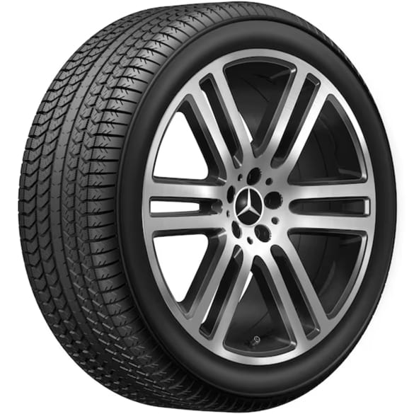 Wheels GLE SUV V167 21 inch Genuine Mercedes-Benz black | A1674012600/2800 7X23-V167