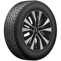 Wheels Mercedes-Benz B-Class W247 17 inch 5-twin-spoke black matte | A1774011000 7X36-W247