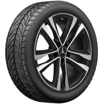 Wheels Mercedes-Benz B-Class W247 18 inch 5-twin-spoke black | A1774012700 7X23-W247