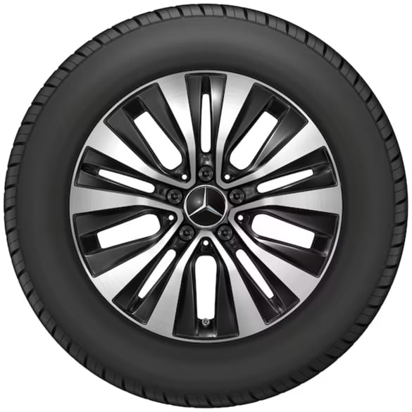 Wheels Mercedes-Benz GLB X247 17 inch 5-twin-spoke black | A1774011000 7X23-X247