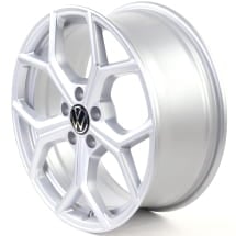 Wheels VW Golf 6 Saloon 18 inch silver Huntsville Genuine Volkswagen | 5H0071498 3IC-Golf6