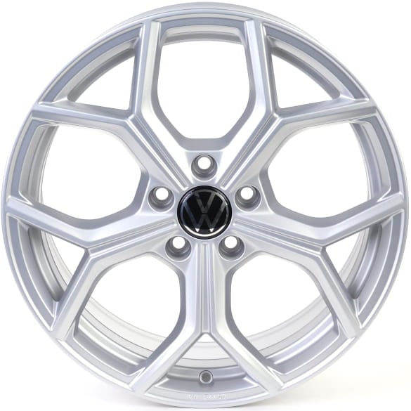 Wheels VW Golf 6 Variant 18 inch silver Huntsville Genuine Volkswagen | 5H0071498 3IC-Golf6Variant