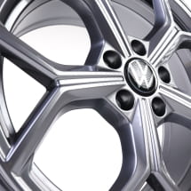Wheels VW Golf 8 CD Saloon 18 inch grey Huntsville Genuine Volkswagen | 5H0071498 DM9-Golf8