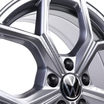 Wheels VW Golf 8 CD Saloon 18 inch grey Huntsville Genuine Volkswagen | 5H0071498 DM9-Golf8