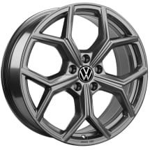 Wheels VW Golf 8 CD Variant 19 inch grey Huntsville Genuine Volkswagen | 571071499A DM9-Golf8Variant