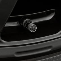 BRABUS valve cap set 4 pieces black original | VG-02-AL