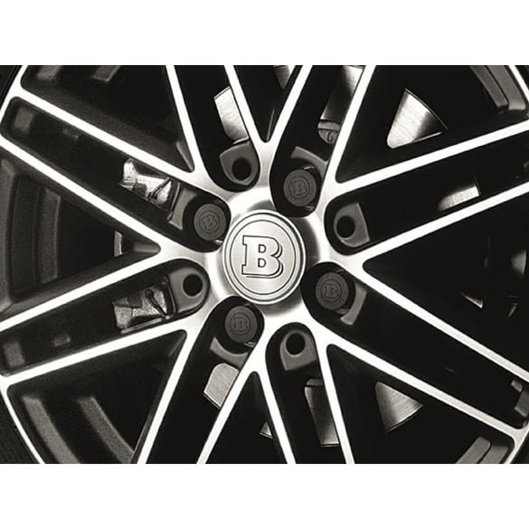 BRABUS wheel bolt covers Smart 453 set of 16 genuine MercedesBenz