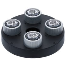 Genuine AMG valves caps satin-silver set 4 pieces | B66472005