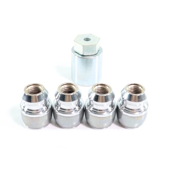 Rim locks wheel locks silver Genuine KIA