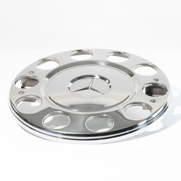 Stainless steel wheel nut cover genuine Mercedes-Benz | B6752061