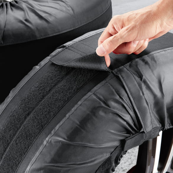 Tyre bags Wheel bags set 4 pieces black Genuine KIA | 66495ADB01 Tyre bags Wheel bags set 4 pieces black Genuine KIA | 66495ADB01