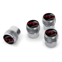 Valve caps GTI logo rubber valves Brass valves Genuine VW | 000071215Q