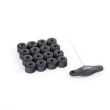 VW Wheel bolt cover Wheel bolt cap Genuine Volkswagen | 1K0601173 9B9-KS-16