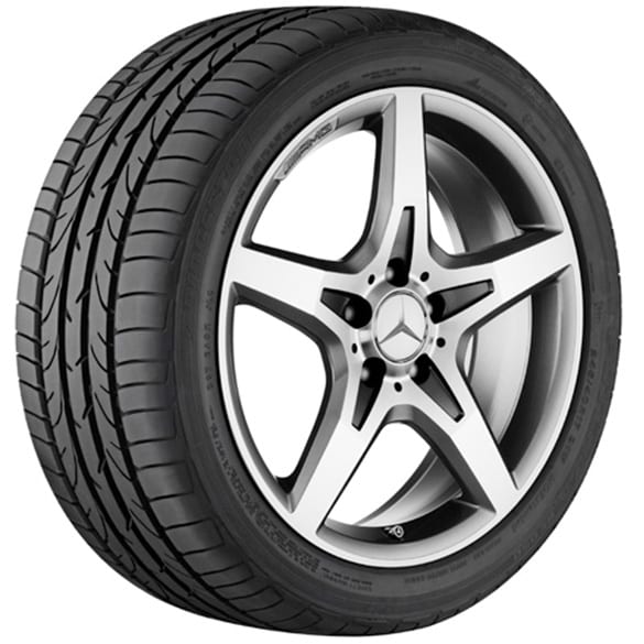 Mercedes 18 Inch Rims AMG 18-inch alloy wheel set | 5-spoke wheel | SLK R172 | Original ...