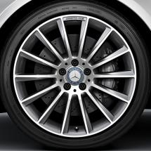 AMG 19-inch alloy wheel set | multi-spoke wheel aluminum wheels | Mercedes-Benz CLS W218 | grey | A21840111/2007X21-Satz