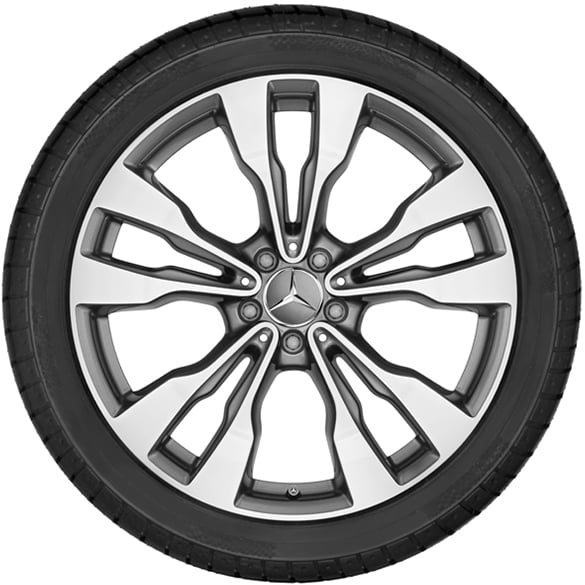 20 inch wheel set 5-twin-spoke wheel GLE-Coupe C292 original Mercedes-Benz