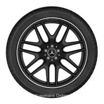 22 inch AMG wheel set cross-spoke rims black matt GLE Coupe C292 genuine Mercedes-Benz | A29240124007X71/25007X71