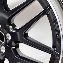 22 inch AMG wheel set cross-spoke rims black matt GLE Coupe C292 genuine Mercedes-Benz | A29240124007X71/25007X71