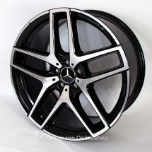 AMG 21 inch light-alloy-riml set 5-double-spoke-design GLE Coupe C292 genuine Mercedes-Benz | A2924012900/1700-7X23