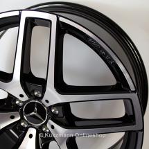 AMG 21 inch light-alloy-riml set 5-double-spoke-design GLE Coupe C292 genuine Mercedes-Benz | A2924012900/1700-7X23