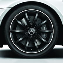 AMG light-alloy wheels 10-spoke design of the SLK 55 AMG Mercedes-Benz SLK R172 18 inches | B66031525/26