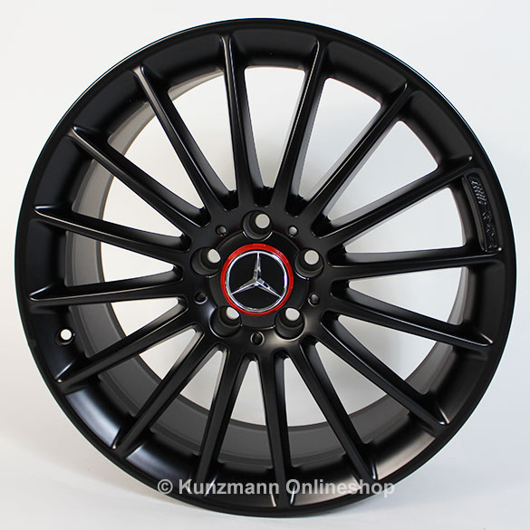 AMG 19 inch rim set CLA W117 Styling V / 5 CLA45 AMG | black 