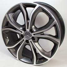 20 inch wheel set 5-twin-spoke wheel E-Class W213 original Mercedes-Benz | A2384010100/0200-7X44