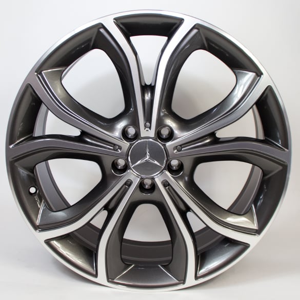 20 inch wheel set 5-twin-spoke wheel E-Class W213 original Mercedes-Benz