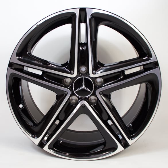 19-inch wheel set 5-twin-spoke wheel E-Class W213 original Mercedes-Benz | A2384010300/0400-7X23