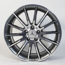 AMG 18 inch rim set | A-Class W176 | multispoke rims | himalaya grey | A1764010200 7X21-W176