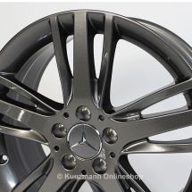 Mercedes-Benz 18 inch rims set | A-Class W176 | 5-triple-spoke | tremolit-gray | A24640120027X28-A