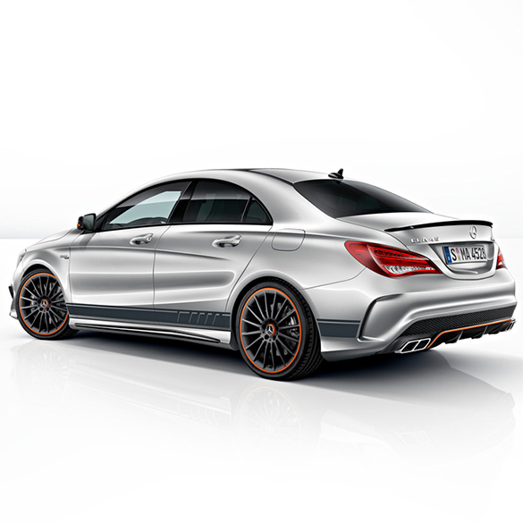 AMG 19-inch wheel set Orange Art Edition A 45 AMG W176 genuine Mercedes-Benz | A17640105029Y13-176-AMG-19